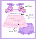 Sweethearts Tassles Bloomer Set