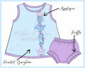 Sea Creatures Bloomer Set NOT CUSTOMIZABLE