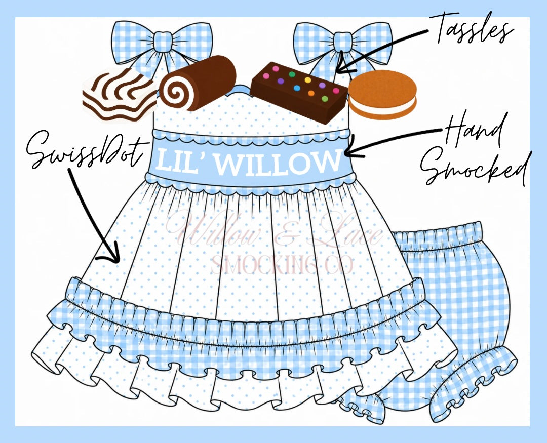 Lil’ Snack Cakes Bloomer Set CUSTOMIZABLE