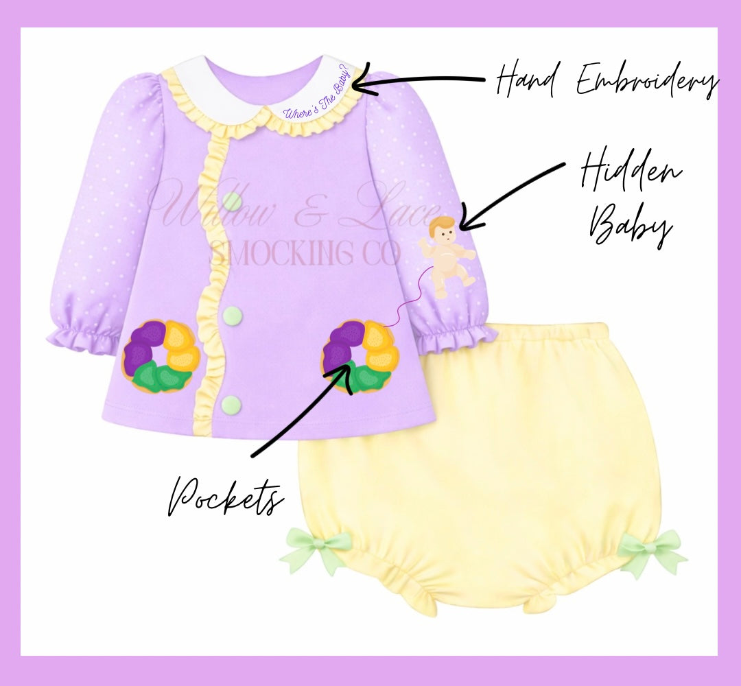 Where’s The Baby Bloomer Set NOT CUSTOMIZABLE (Baby 2)