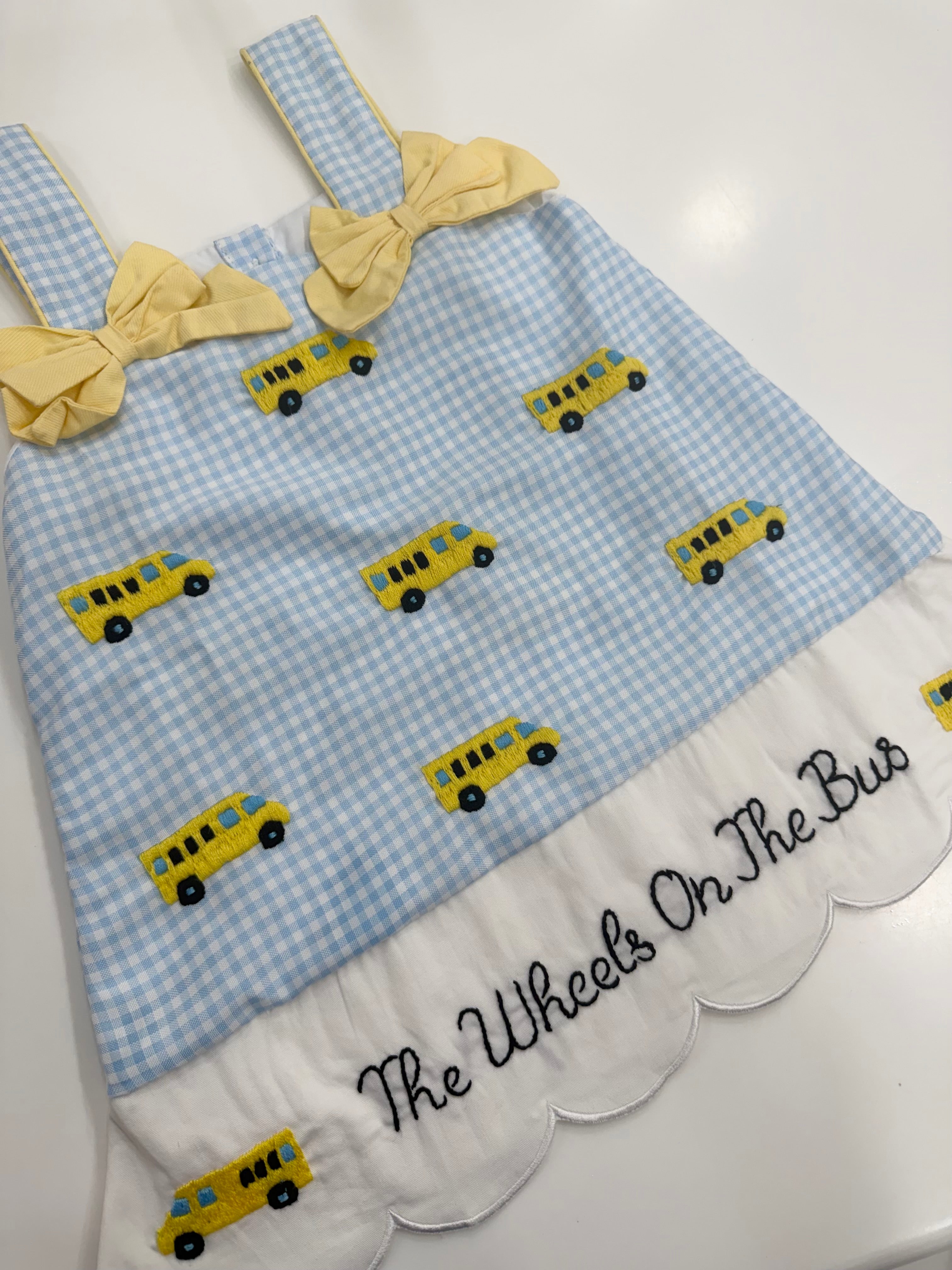RTS Wheels on The Bus Dress NOT CUSTOMIZABLE