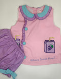 RTS “When’s snack time” bloomer set NOT CUSTOMIZABLE