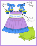 The Claw Bloomer Set NOT CUSTOMIZABLE