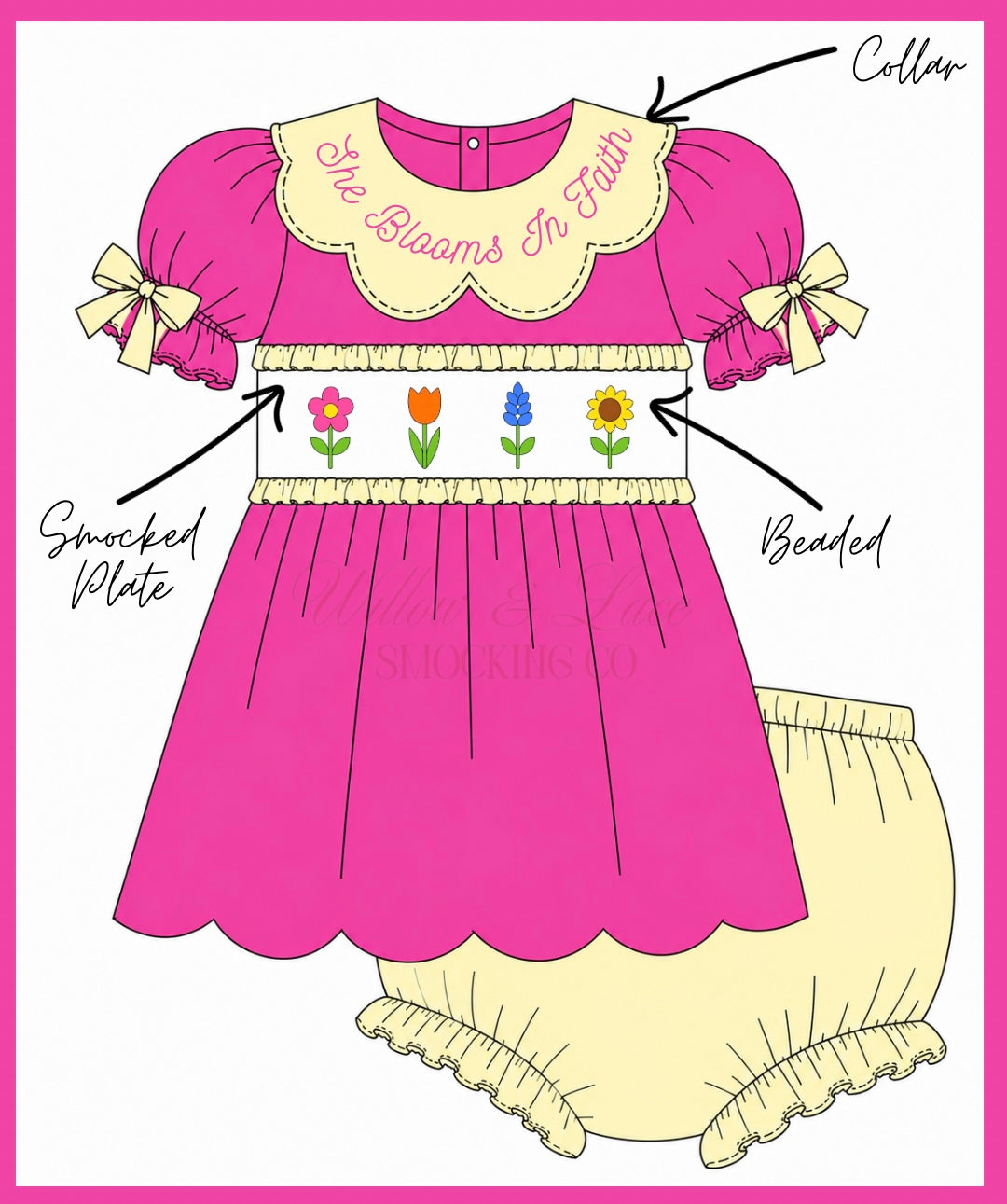 Blooms In Faith Bloomer Set NOT CUSTOMIZABLE