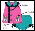 Llama Poison Bloomer Set NOT CUSTOMIZABLE
