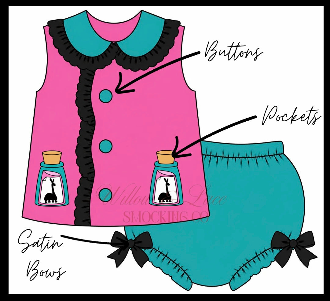 Llama Poison Bloomer Set NOT CUSTOMIZABLE