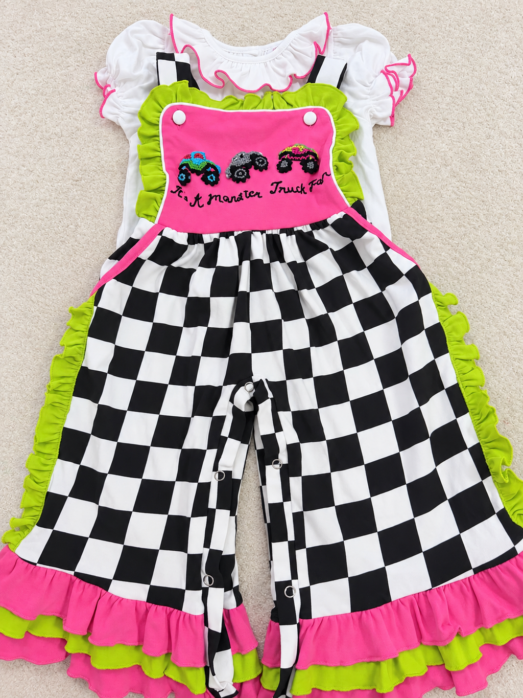 RTS Monster Truck Jam Overalls